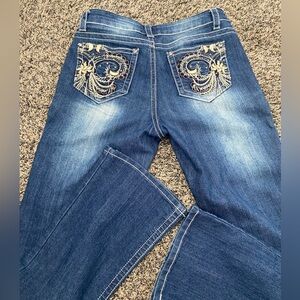 Vintage Y2K low rise bootcut jeans